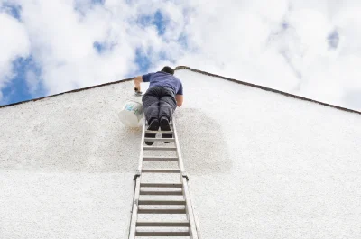 Peinture extérieure à Gourvieille — façades et ravalement